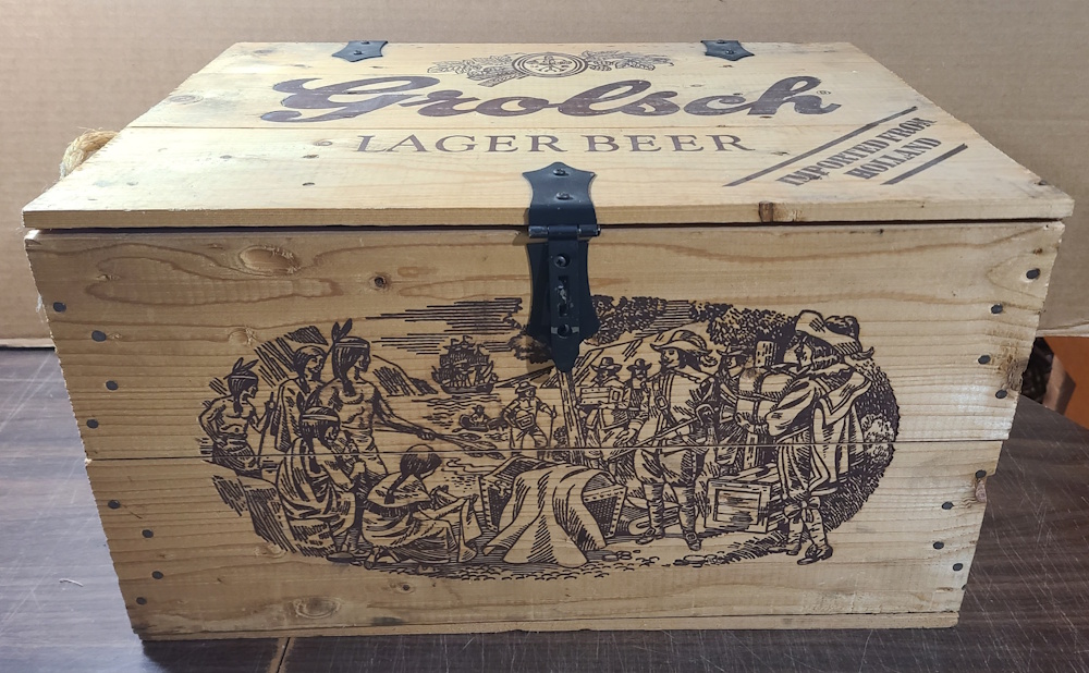 Grolsch Lager Beer Case Crate [object object] Home grolschlagerwooddisplaybox