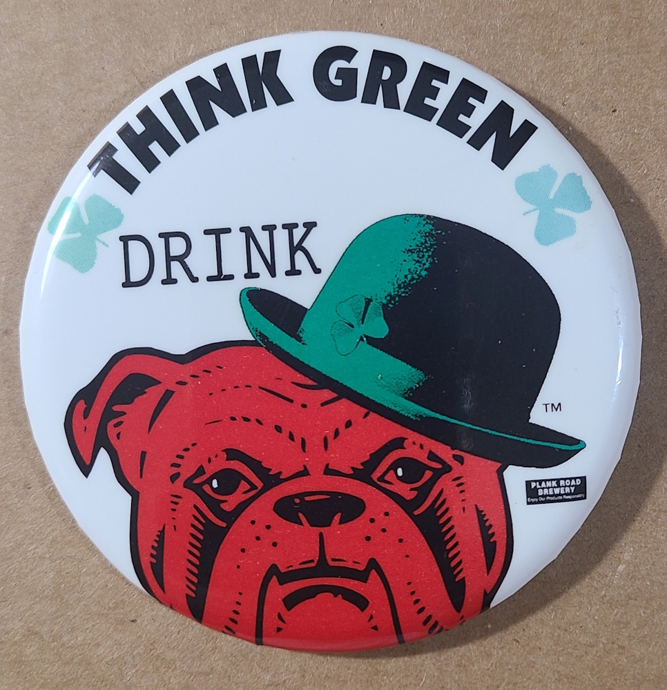 Lite Red Dog Beer Button Set [object object] Home reddogstpatsdaybutton