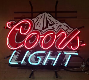 Coors Light Beer Neon Sign coors light beer neon sign Coors Light Beer Neon Sign coorslightmountainremount 300x269