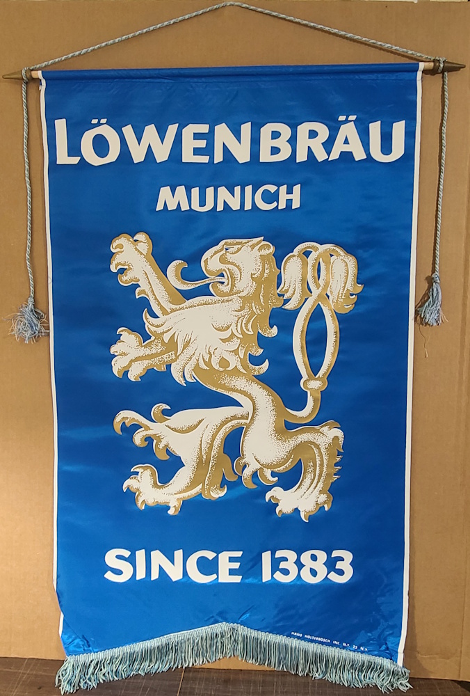 Lowenbrau Beer Munich Banner Sign [object object] Home lowenbraumunichbanner