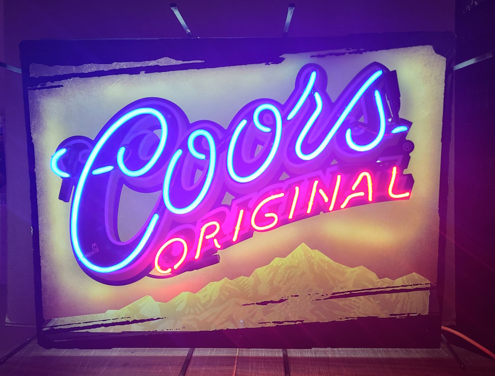 Coors Original Beer Neon Sign