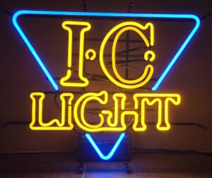 Iron City Light Beer Neon Sign