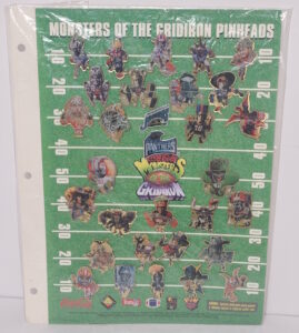 Coca Cola Monsters Of The Gridiron Pin Set