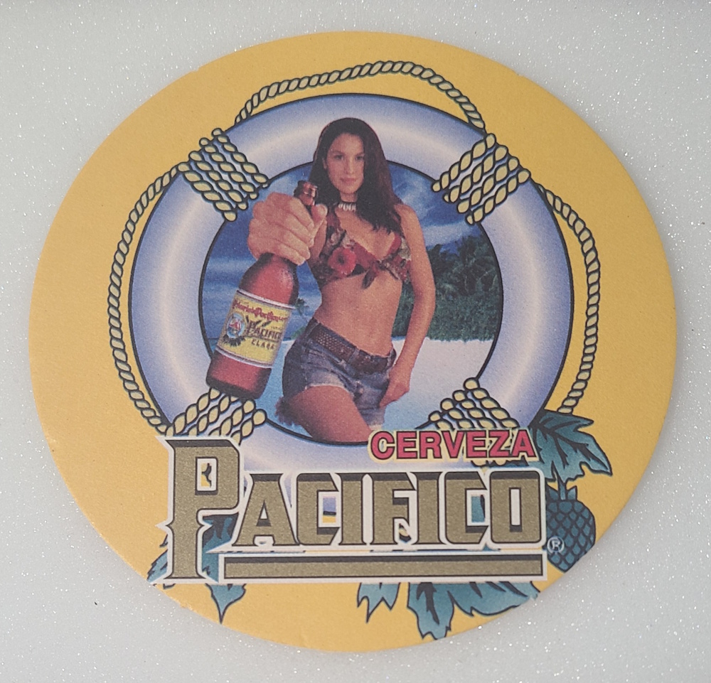 Pacifico Cerveza Beer Coaster