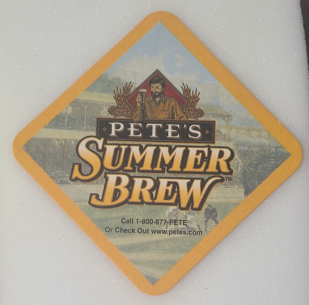 Pete's Summer Brew Beer Coaster